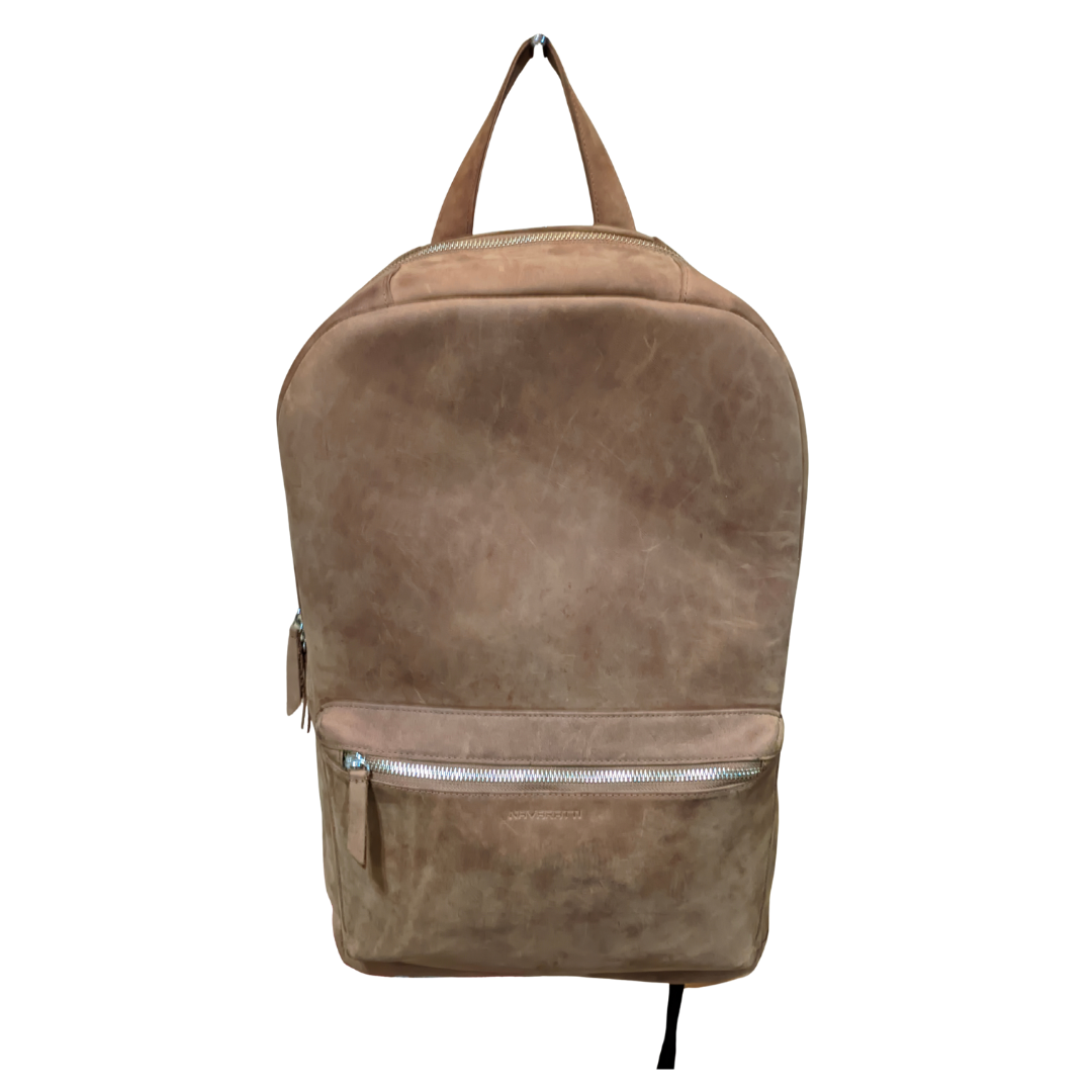 Jute & Leather Combination Laptop Bag