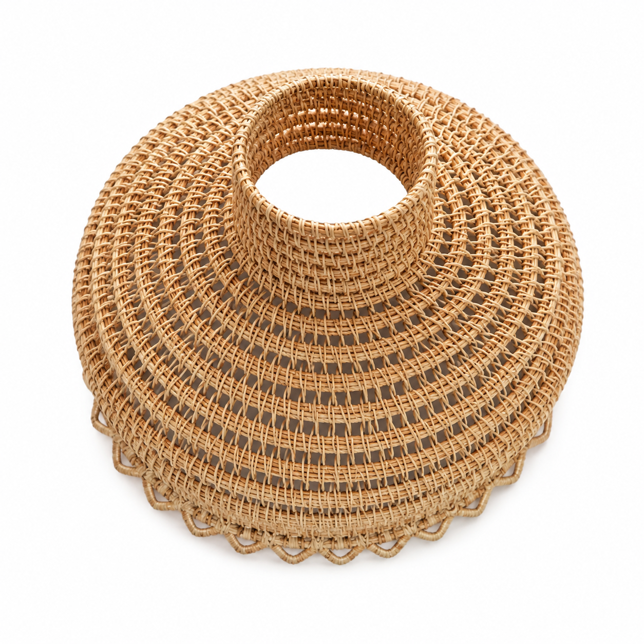 Palm Fiber Paulo Pattern Light Shade