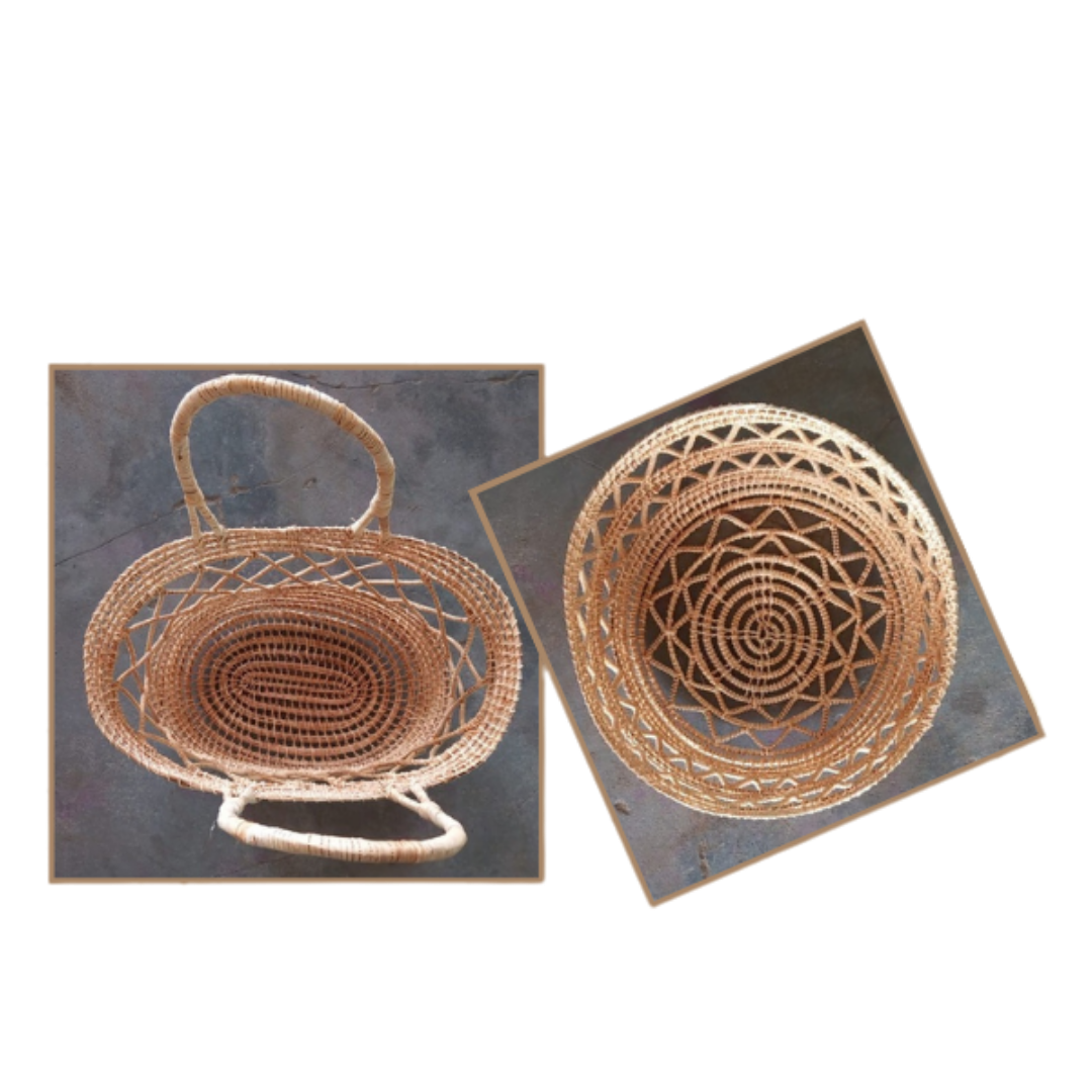 Palm Fiber Basket