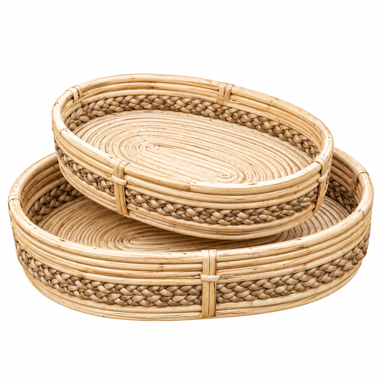 Eco-Friendly Handmade Oval Tray