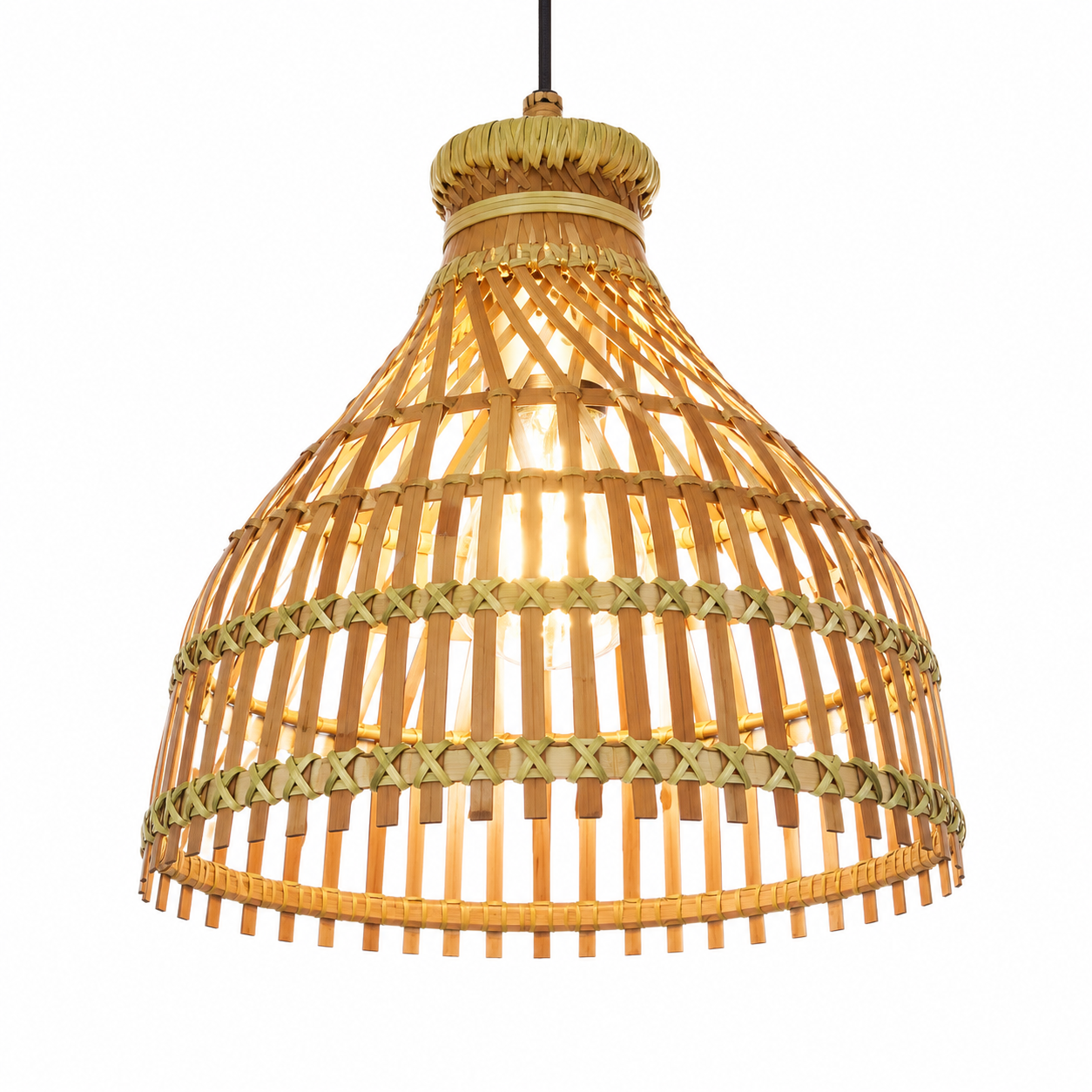 Handcrafted Bamboo Pendant Lamp